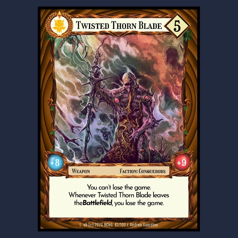 Twisted Thorn Blade
