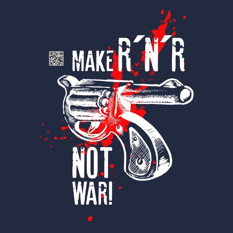 Make Rock´n´Roll Not War "Selfvolver-Version