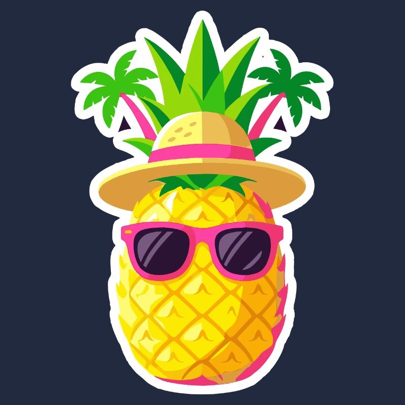 Sunny Pineapple Island Vibe