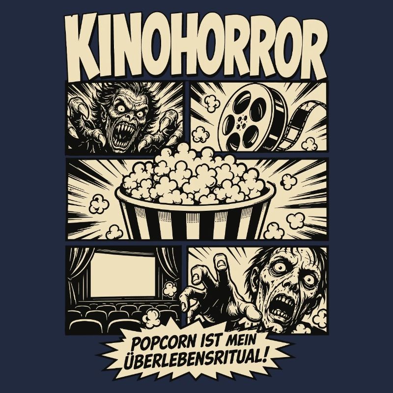 Kino Horror Popcorn Überlebensritual