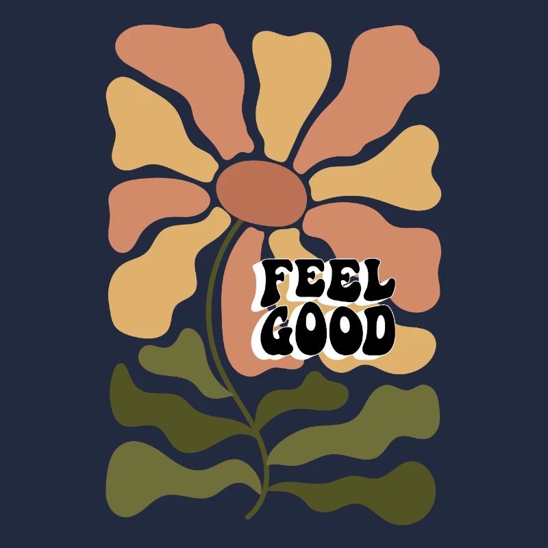Feel Good Blume Retro Psychedelia