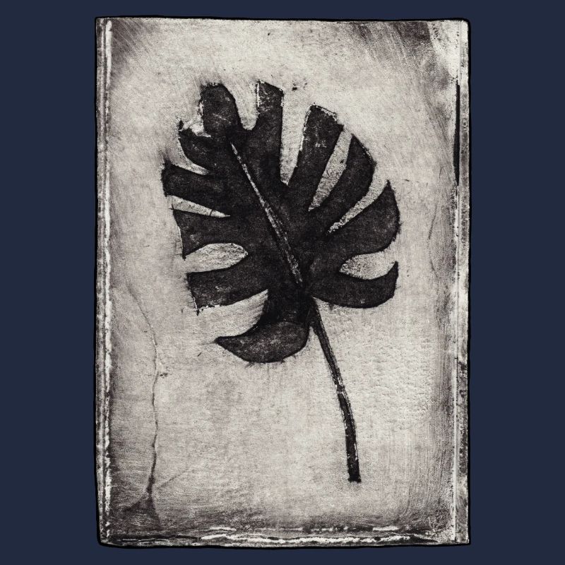 Plante de Monstera - Gravée à la main imprimable