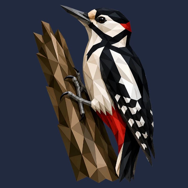 Polygonaler Waldspecht