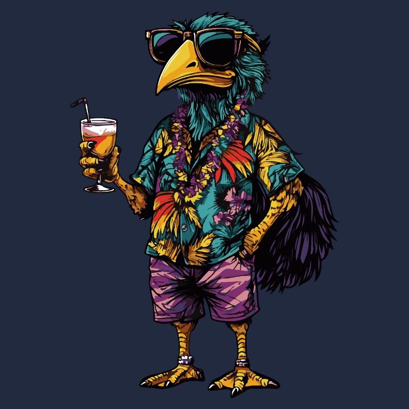 Ostrich Comic Summer