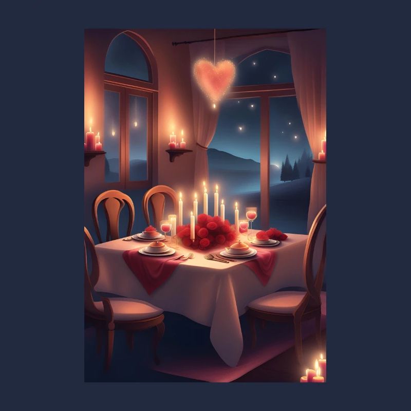 Valentines day dinner