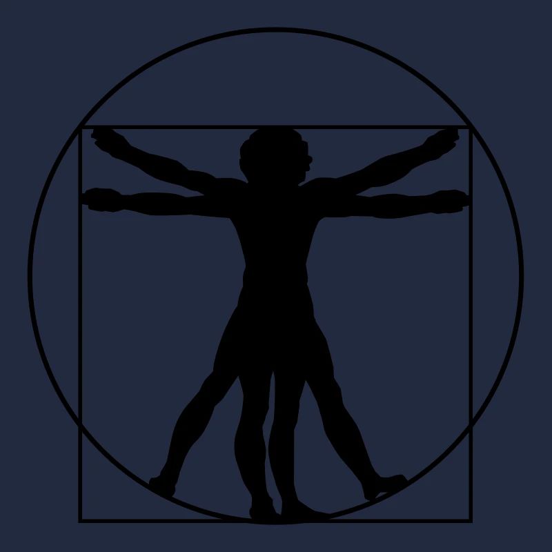 Vitruvian Man von Leonardo Da Vinci