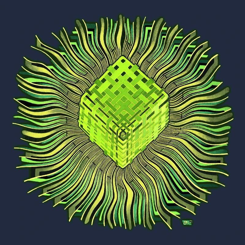 Psychedelic Cube / Cube Psychedelic