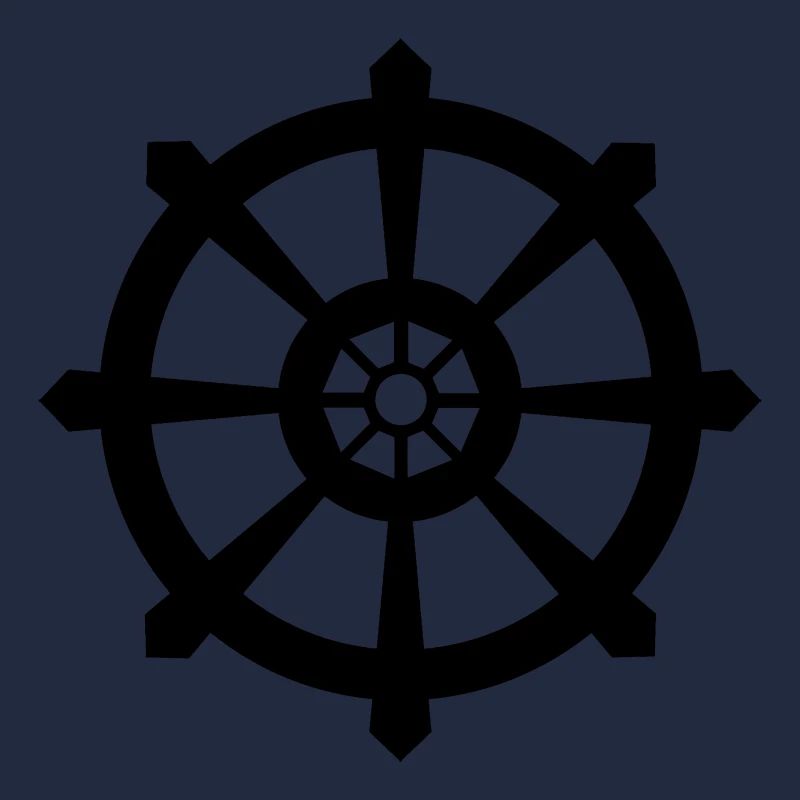 "Dharmachakra" / "Rad des Gesetzes"