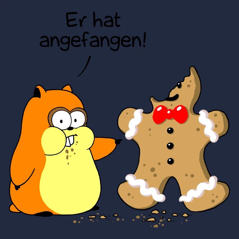 Hamster vs. Lebkuchenmann