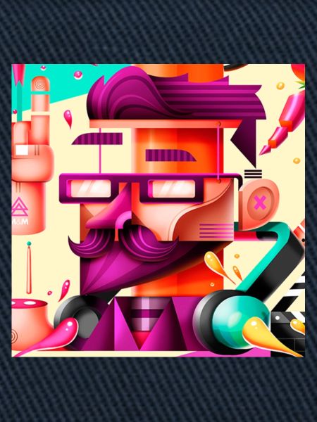 logo hipster
