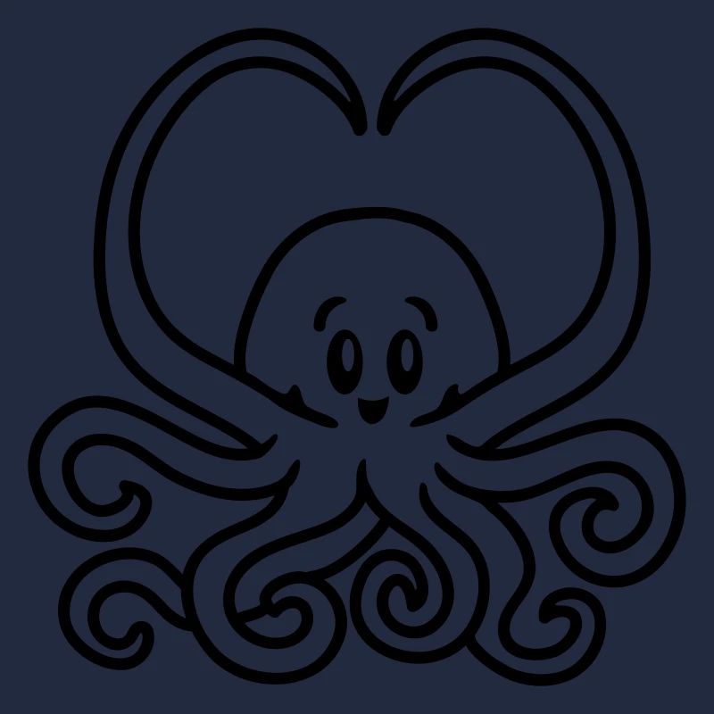 Squid heart - line