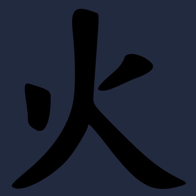 Fire (Element in kanji)
