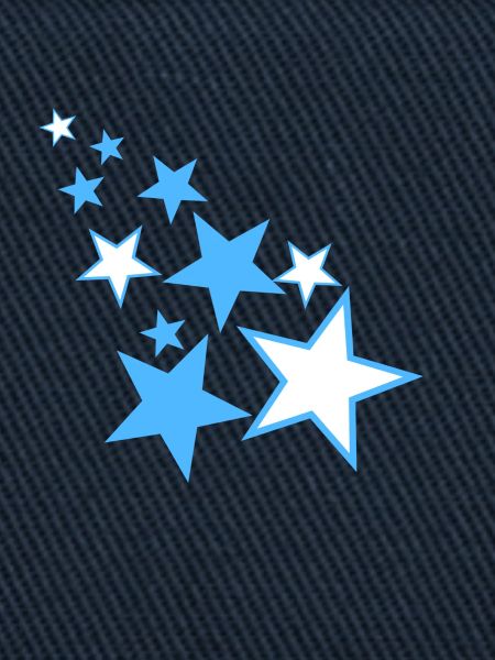 Blauer Sternregen/Blue Starrain