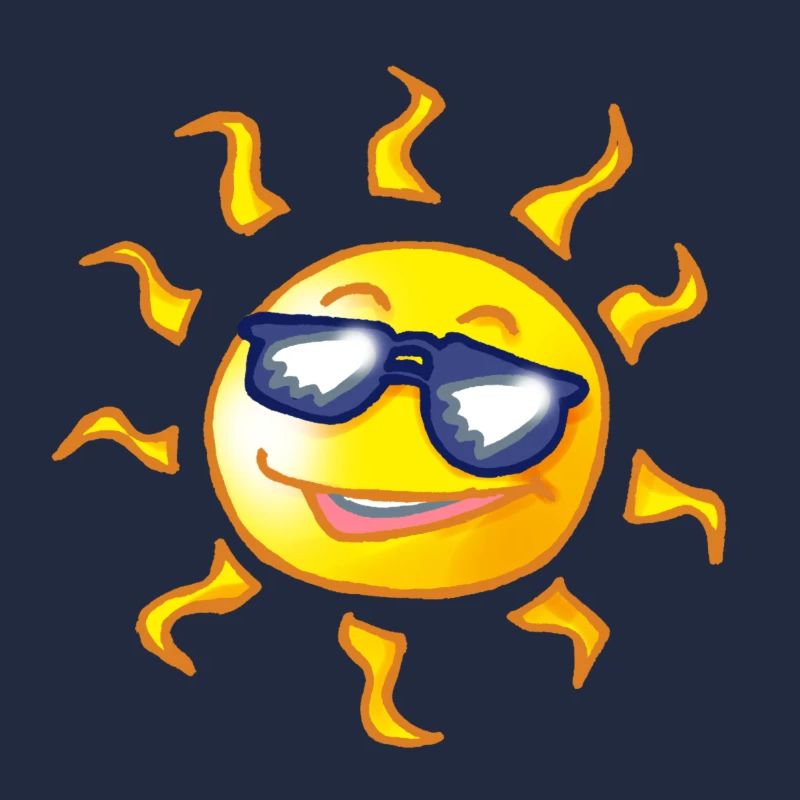 Coole Comic Sonne