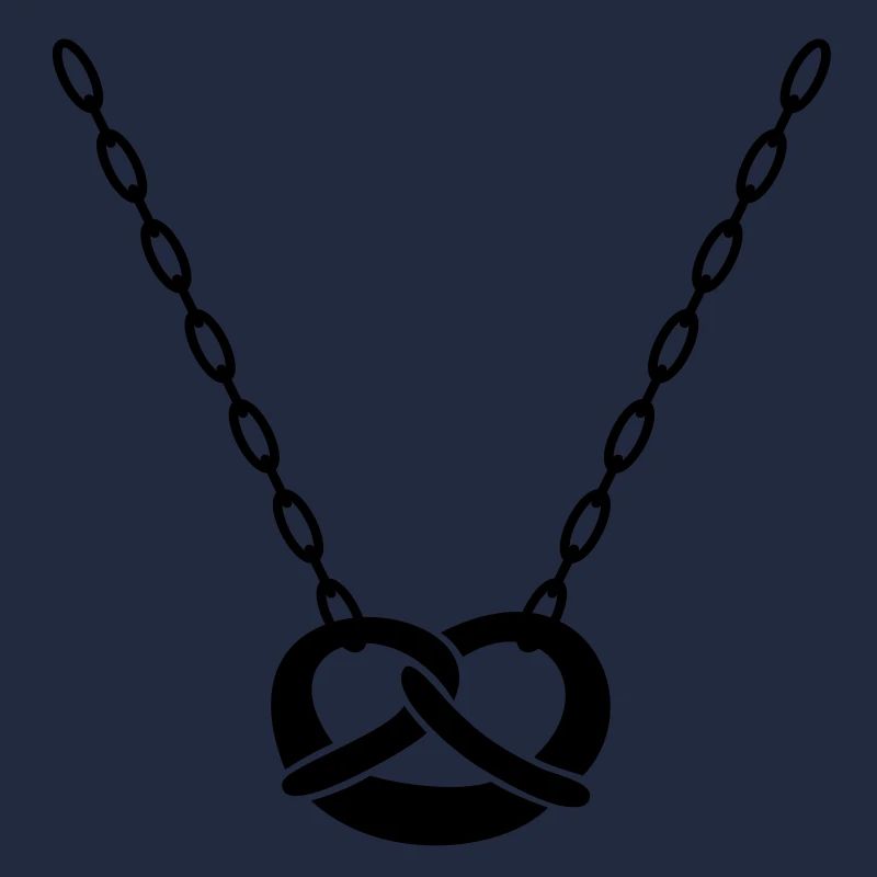 Kette mit Brezel