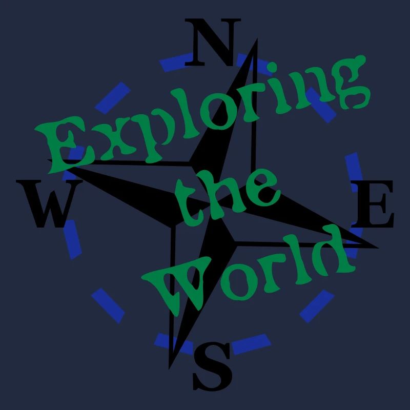 Compass - Explorer le monde - Vector 3 Couleur