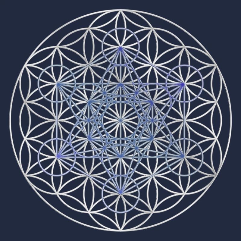 METATRONS WÜRFEL - Blume des Lebens