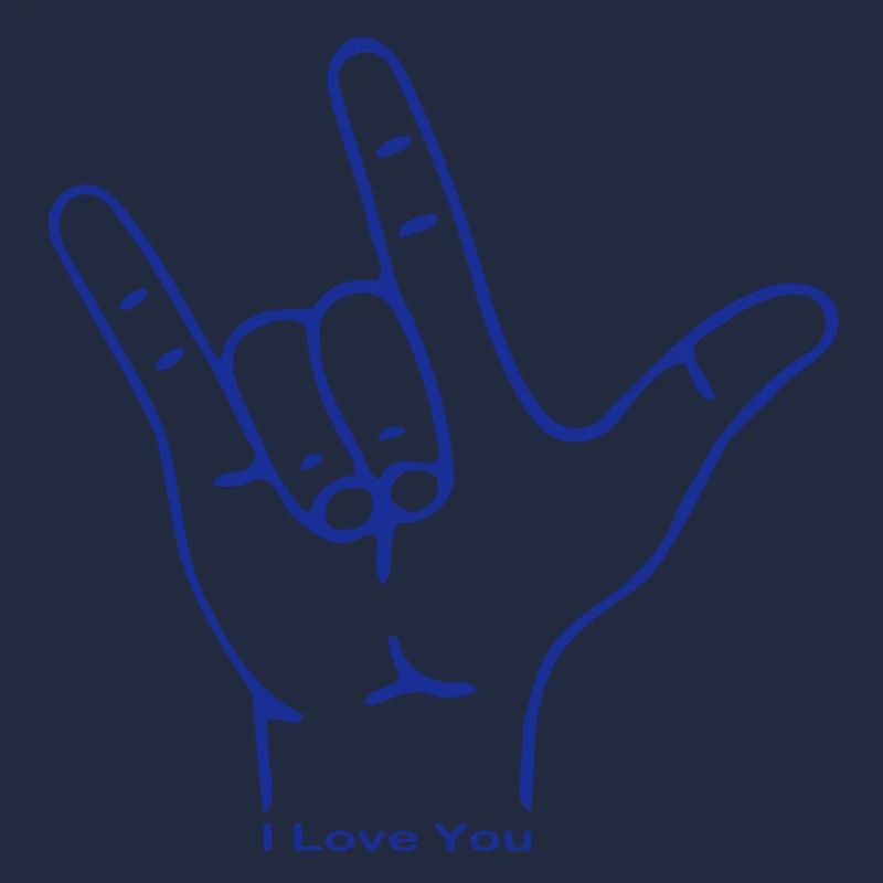 Fingerzeichen ILY