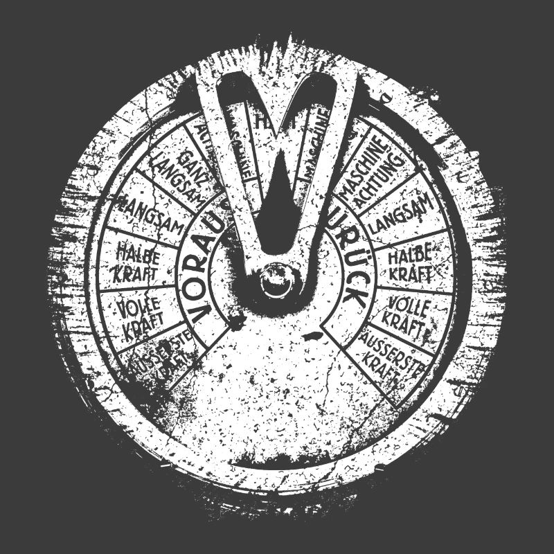 Maschinentelegraph (à l'ancienne blanc)