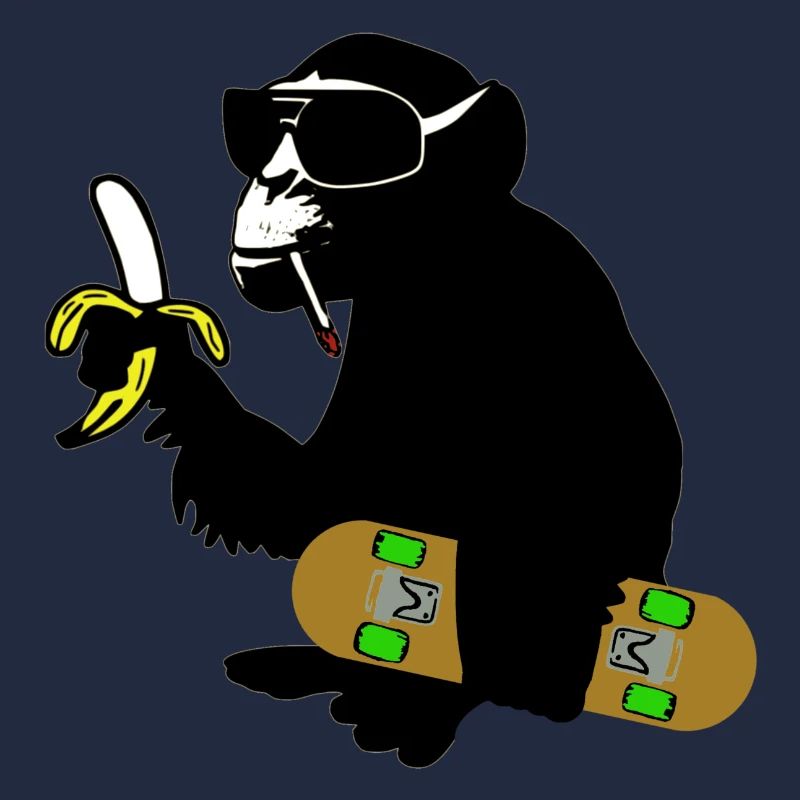 skateboard monkey