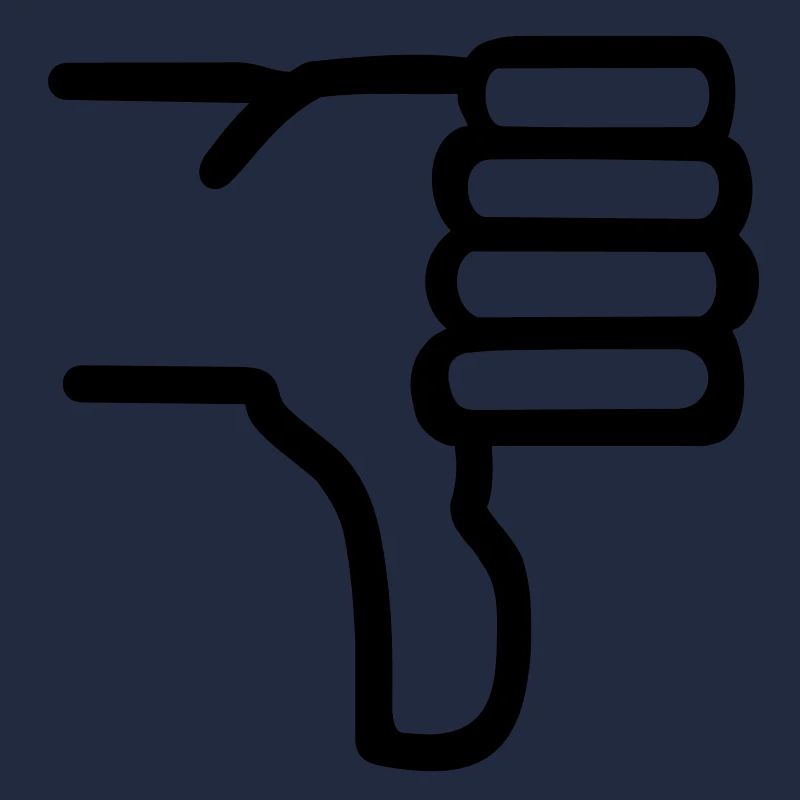 Thumbs down