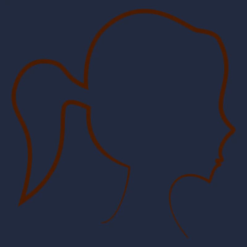 Silhouette Mädchen