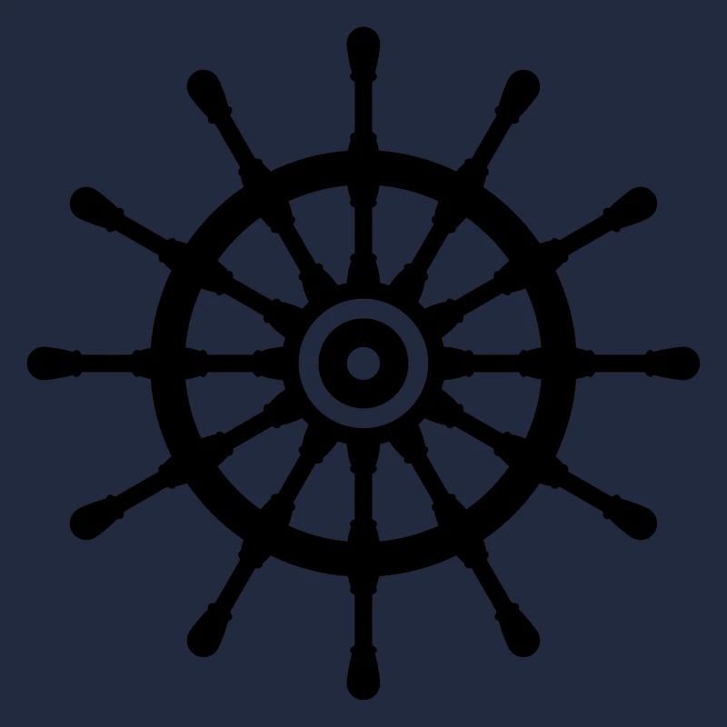 Ship Steering Wheel