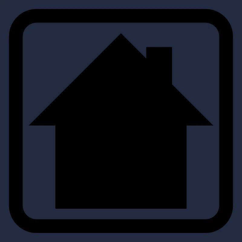 Home button logo icon