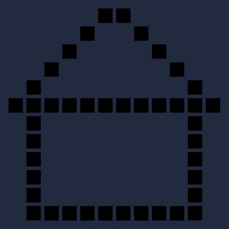 Kleines Pixel Haus