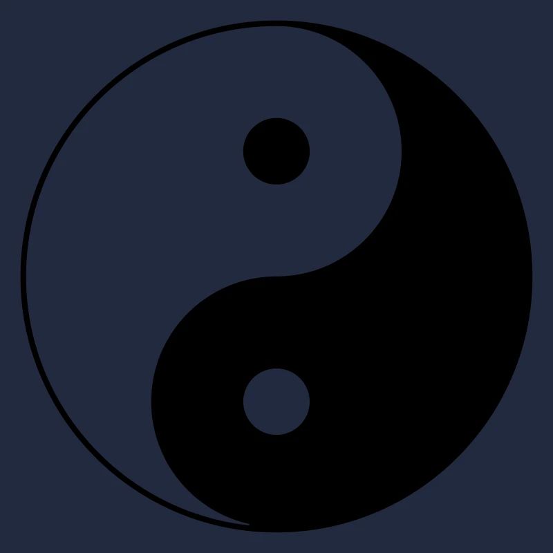 Yin Yang Symbol (Vector)