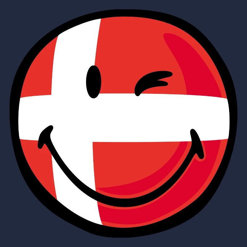 Smiley Flag Denmark