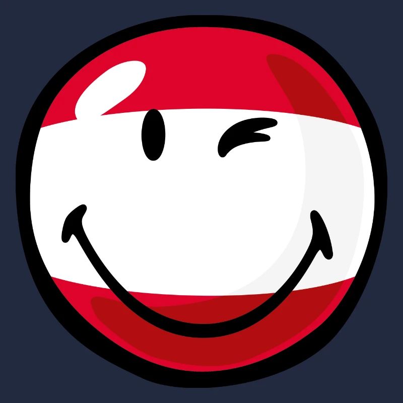 Smiley Flag Austria