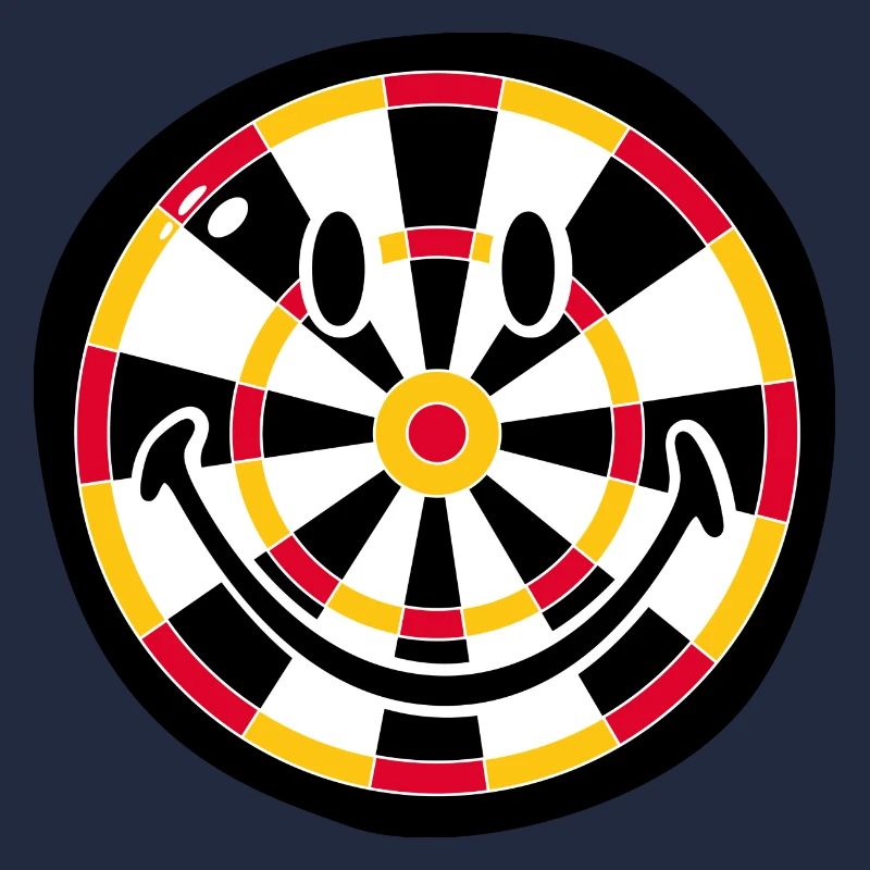 Smiley Dart Board