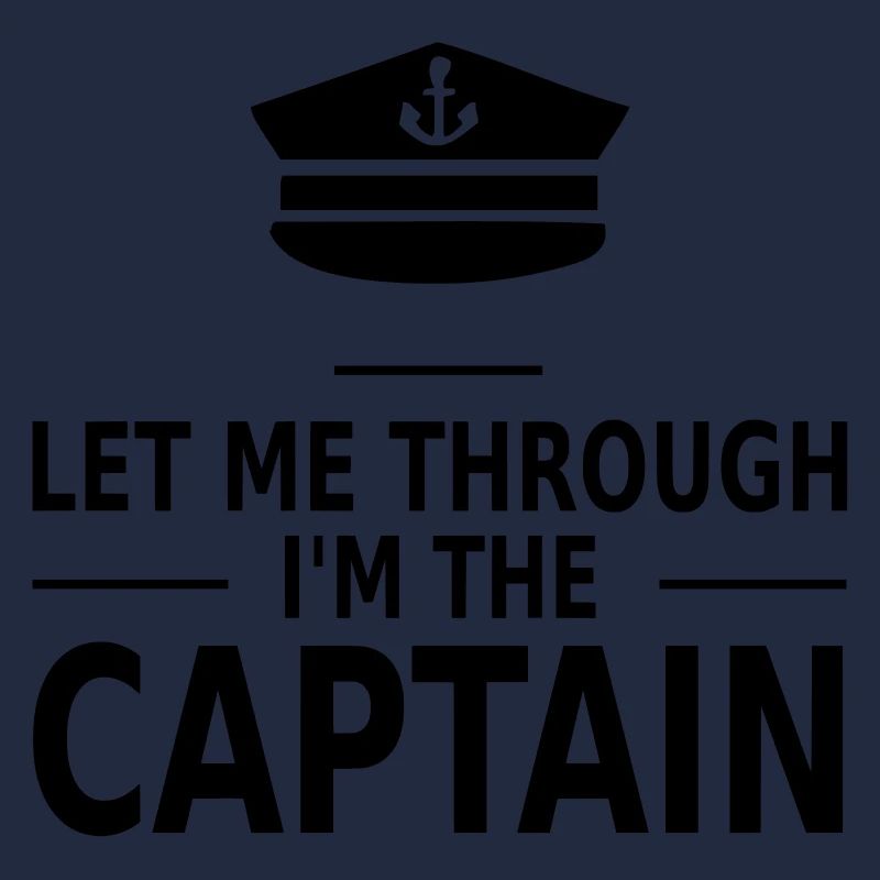 let me through i'm the captain