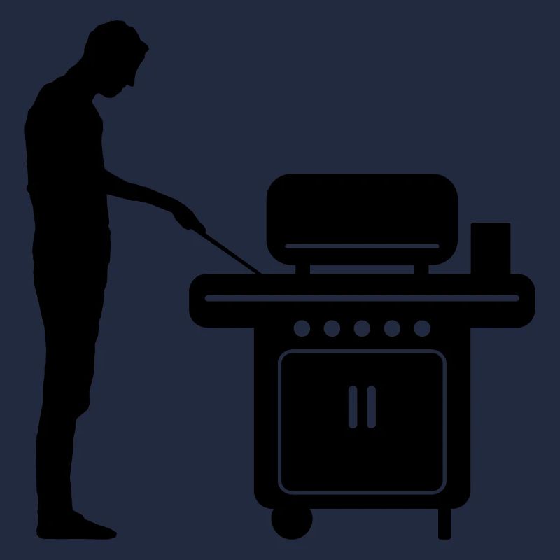 Freizeit - Mann Grill