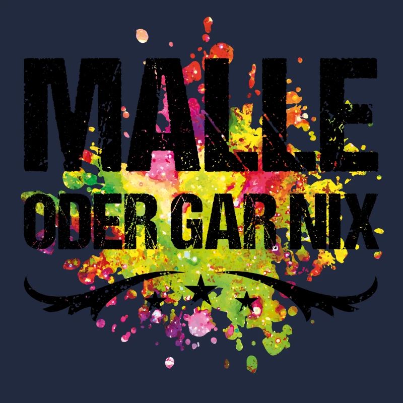 malle oder gar nix farbig