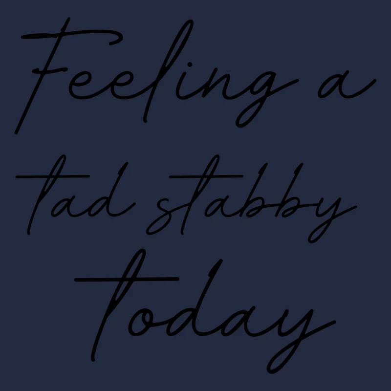 Feeling a tad stabby today