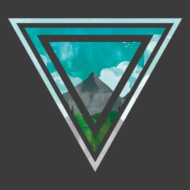 mountains triangle