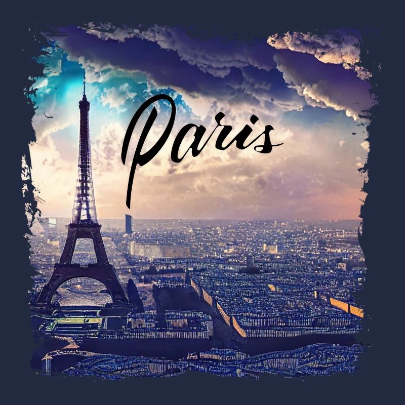 Paris Eiffel Tower Casual Style