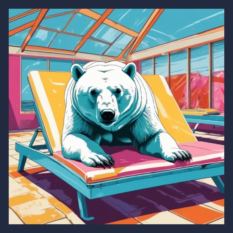 Ours dans la véranda