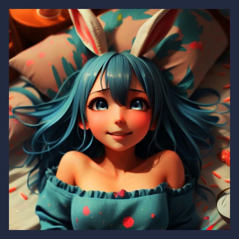 Cute Rabbit Lady