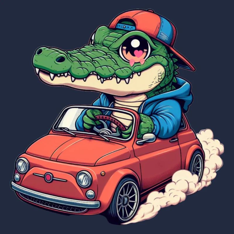 Crocodile voiture