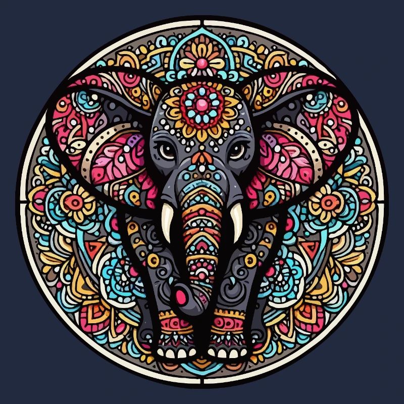 Indischer Mantra-Elefant