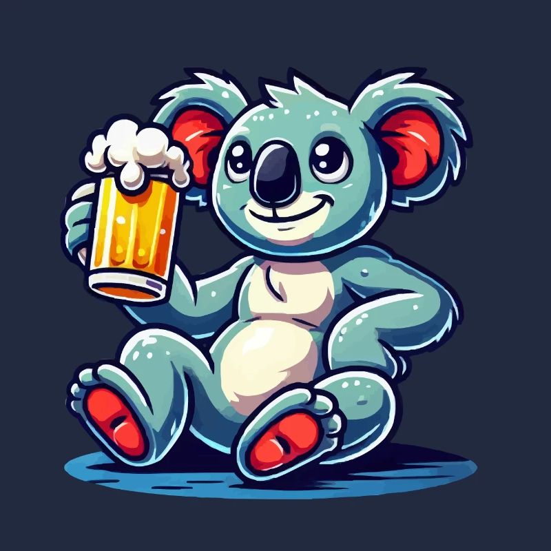 koalabär bier comic