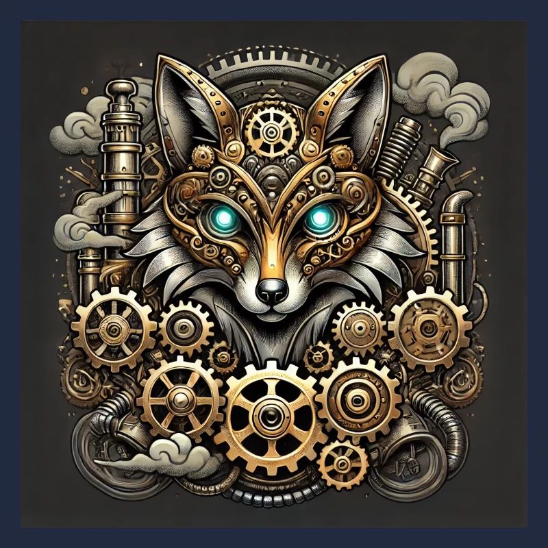Steampunk Fox Sentinel