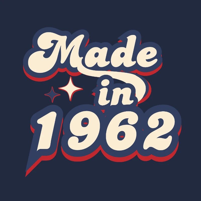Made in 1962 Retro