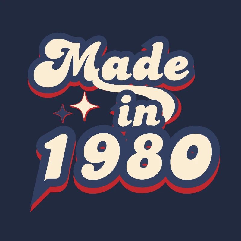 Made in 1980's Retro