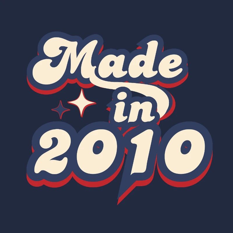 Made in 2010 retro