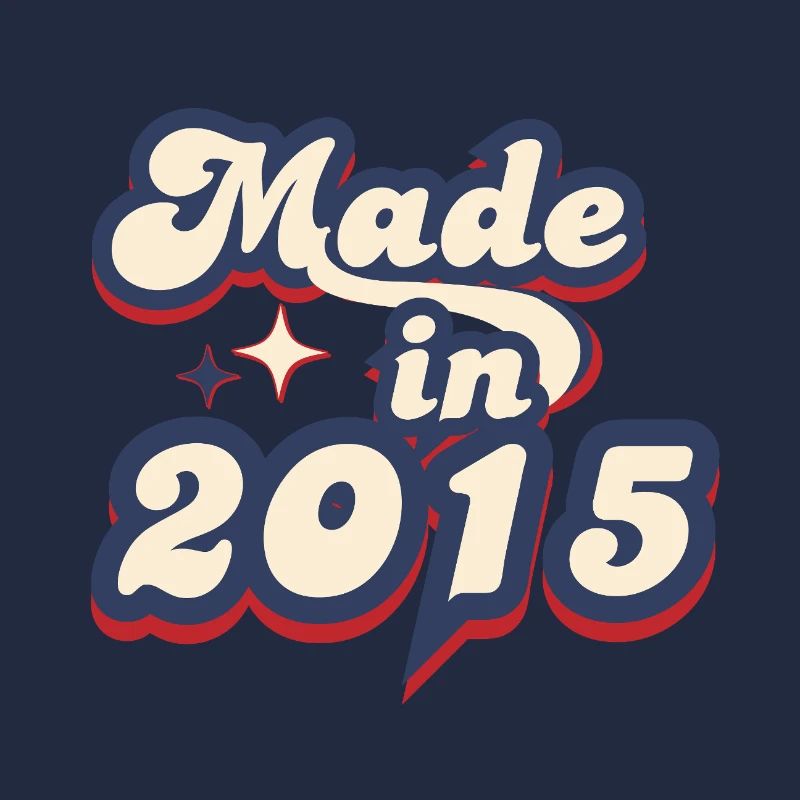 Made in 2015 retro