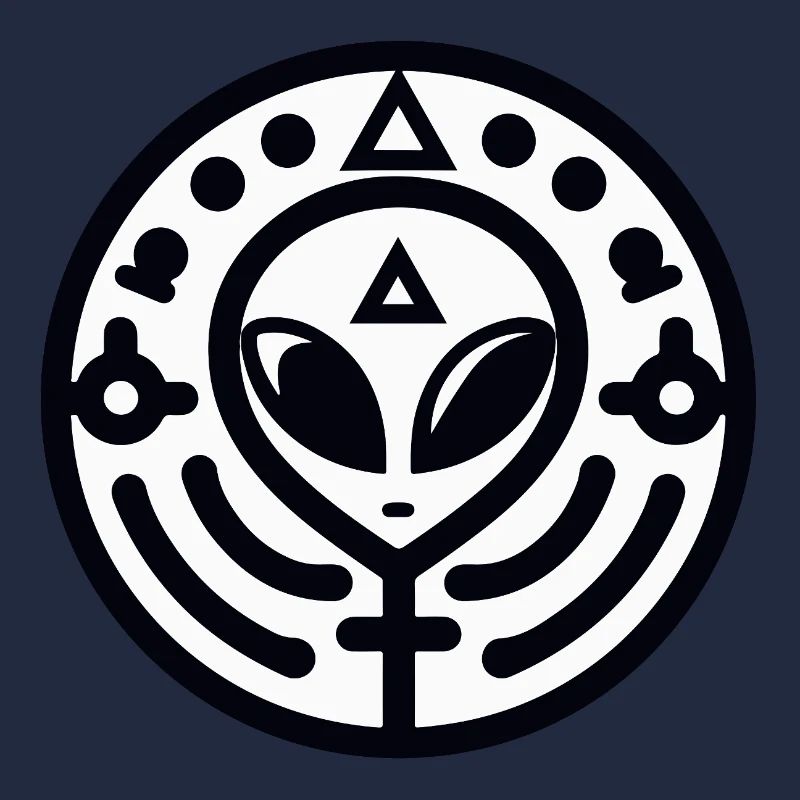 Geometric Alien logo